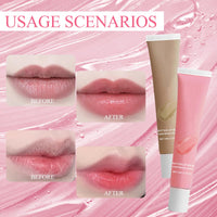 Sum-mer Fridays Lip Butter Balm, 2pcs Summer Lip Balm Vanilla,Lip Balm Cherry,Lip Gloss, Lip Balm Set Conditioning Lip Mask for Dry and Chapped Lips,Moisturizing and Shining