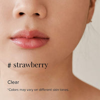 HIVETZ Tinted Lip Balm,Lip Balm,Lip Oil,Glossier Lip Balm,Lip Care Tinted Lip Balm For Women,Pink Lip Balm,Lip Balm Tinted,Girls Lip Balm,Lip Balm Set,Strawberry Lip Balm Natural Lip Protection(#Strawberry)