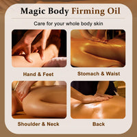 ThamGlow Magic Body Oil Firming Magic Luxury Body Oil For Women, Massage-Oil For Glowing Skin - Intensely Hydrating Dry Skin, Visibly Firms & Reduces Appearance Of Fine Lines, Magic-Oil For Sagging Skin