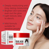 Kojic Acid Cream,Dark Spot Remover for Face,Skin Lightening Cream for Anti Aging,Dark Spot Correcting Glow Serum,Face Moisturizer for Women,Pigmentation Removal Cream,Freckle Removal Cream,Dark Spots