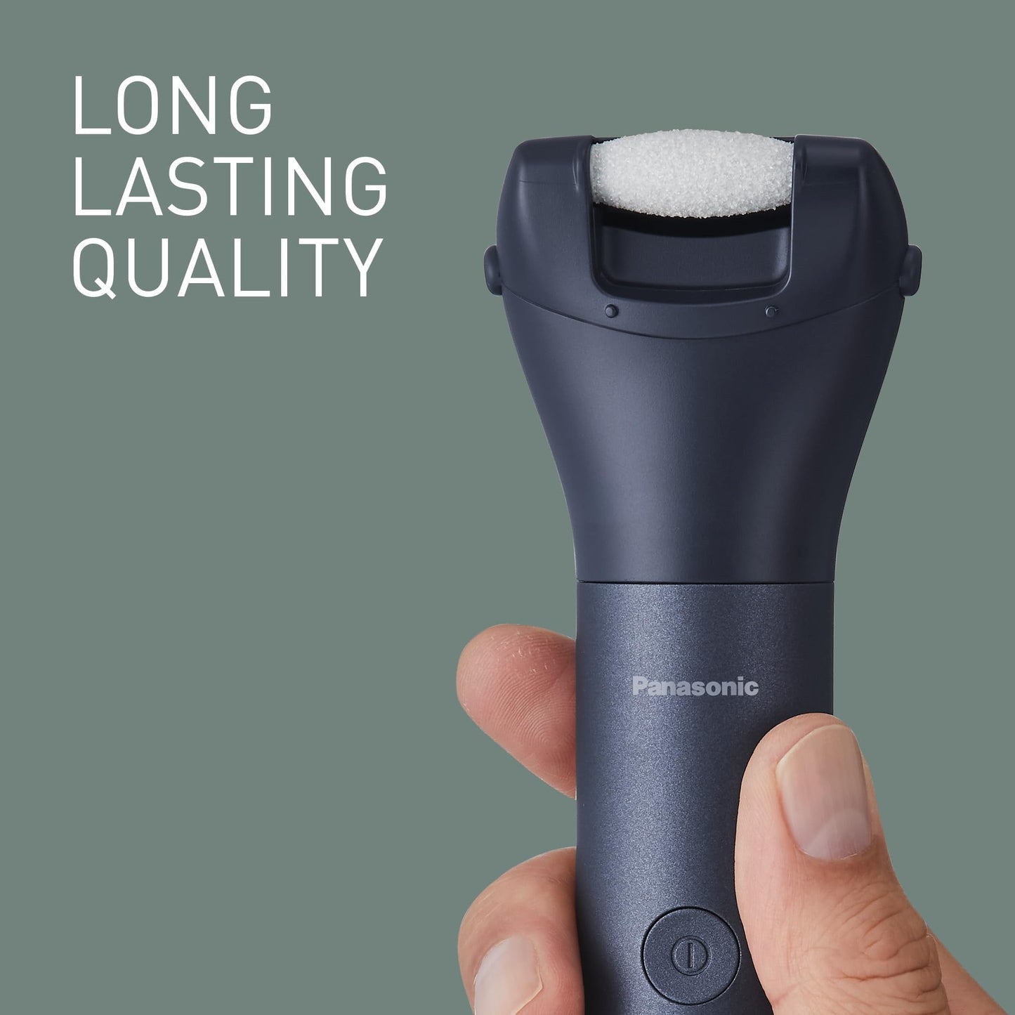 Panasonic ER-CFC1 Multishape Modular Personal Care System, Foot Care Head Attachment, Electric Foot File, Hard Skin Remover, Micro-Ceramic, Black