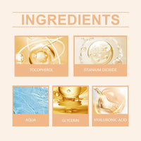 Biomimics Foundation 4 in 1,Moisturizing Concealer,Medium Spectrum with SPF 50,LongLasting & Waterproof,Non-Sticky,Hydrating Color Changing Foundation Light Spectrum for Gym,Sport,Travel(1pcs)