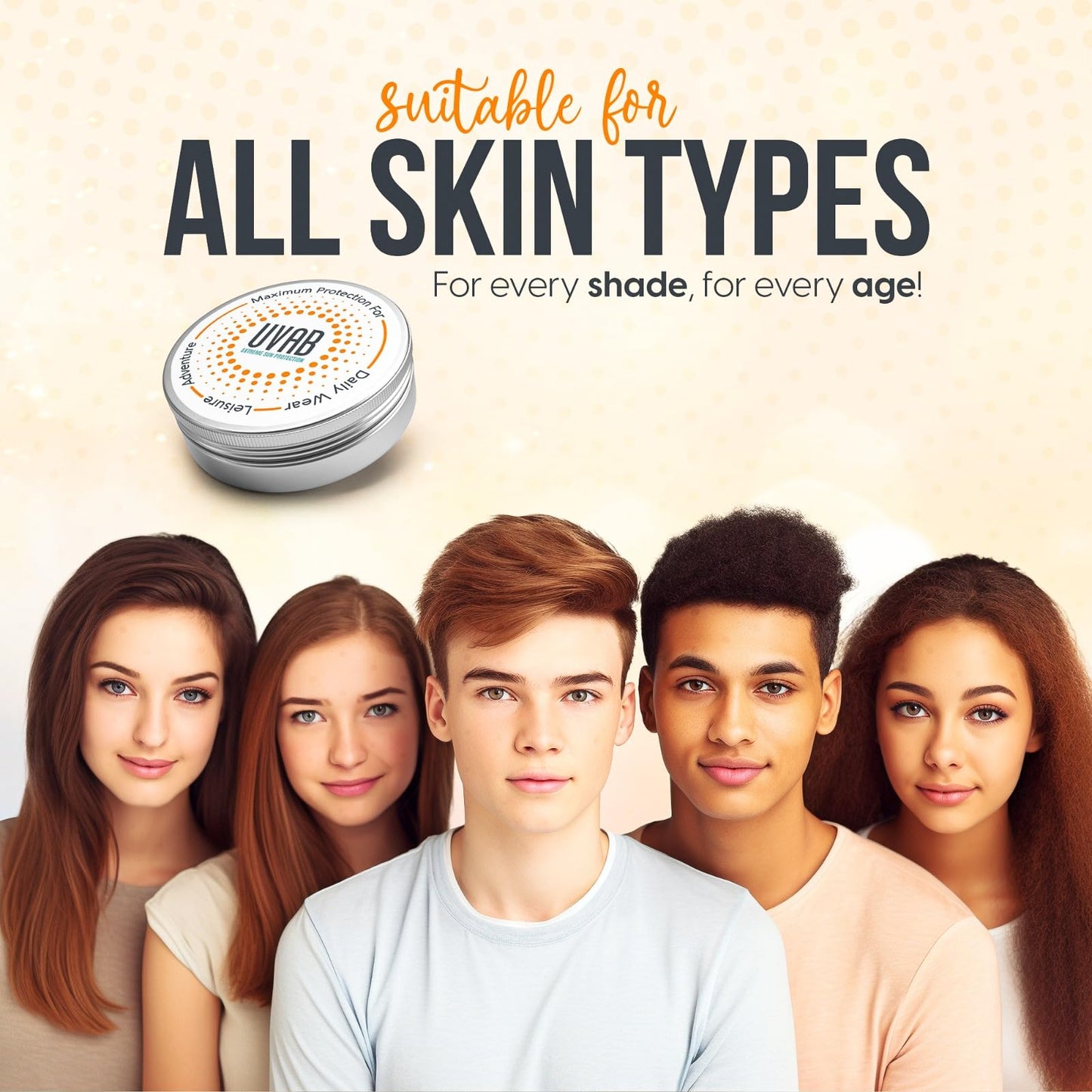 2X UVAB Zinc Face Sunblock: Opaque White 15ml Travel-Sized Pot For Sun Protection in Extreme Conditions. Perfect for Skiing, Climbing, Beach and Leisure Activities. Zinc Oxide Cream Mineral sunscreen.