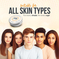 2X UVAB Zinc Face Sunblock: Opaque White 15ml Travel-Sized Pot For Sun Protection in Extreme Conditions. Perfect for Skiing, Climbing, Beach and Leisure Activities. Zinc Oxide Cream Mineral sunscreen.