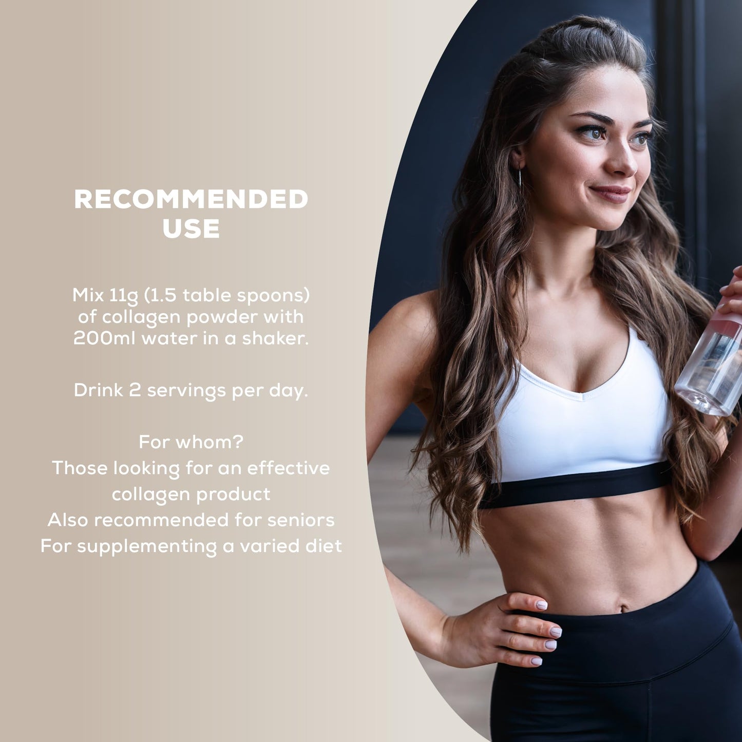 BioTechUSA Clear Collagen Drink Powder, A Refreshing, Flavoured Drink Powder containing hydrolysed Collagen and Sweetener, 308 g, Strawberry & Cranberry