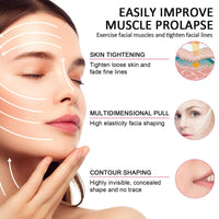 Jinjiar 40PCS Face Lift Tape,Face Lift Tape Invisible,Face Lift Tapes for Facial Wrinkles Reduction, Waterproof Elasticity Face Tape,Anti Wrinkle Patches,Face Tapes for Lifting Sagging Skin,Beauty Face Tape