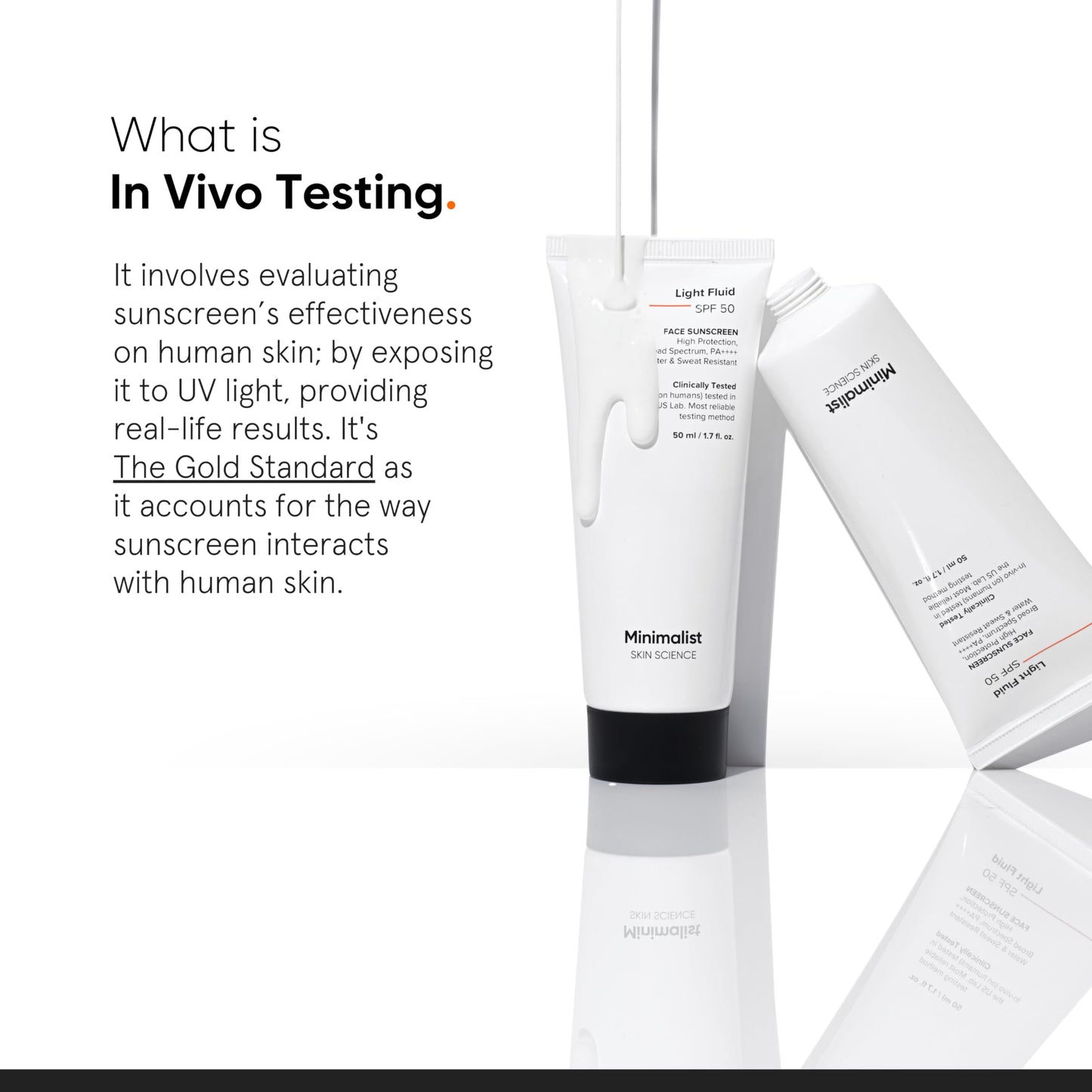 Minimalist SPF 50 Light Fluid Sunscreen