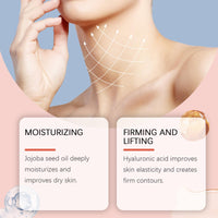 gcdat Retinol & Collagen Neck Facial Care Stick, Anti Aging Neck and Décolleté Firming Cream - Tighten and Hydrate Skin Day & Night Neck Tightening Cream Firm Repair Sagging Rejuvenates Skin - 1.41 Oz