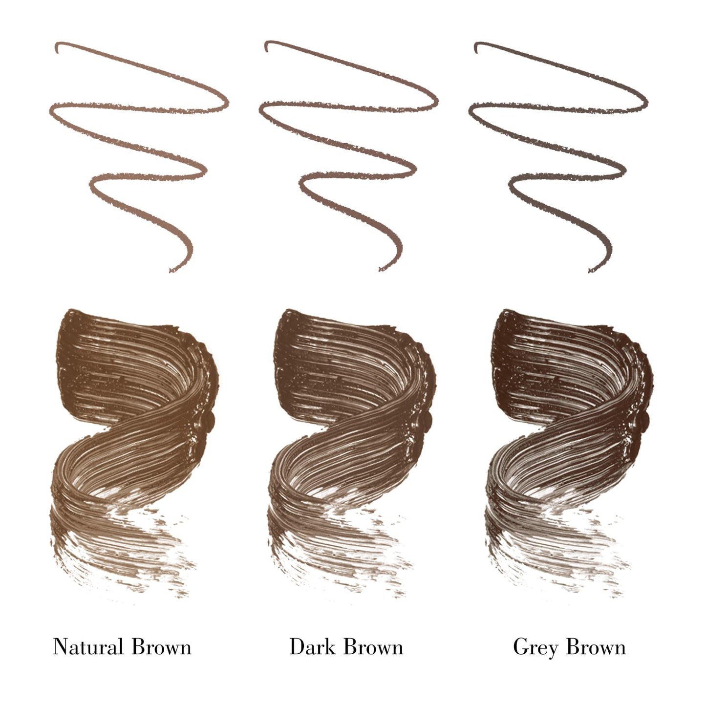 KYDA 2 in 1 Eyebrow Pencil and Tinted Brow Cream, Grey Brown, Eyebrow Cream&Pencil, Lasting Matte Tint Fill Define, Shape Natural Wild Brows All Day Hold
