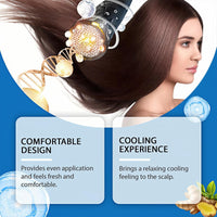 Sca-lp Cooling Hair Ampoule, Hair Growth Serums for Hair Loss,Sca-lpy Ha-ir Gro-wth Serum for Men & Women,Ha-ir Loss Treatment for Women,Ha-ir Oil for Dry Damaged Ha-ir,Dry Ha-ir Treatments