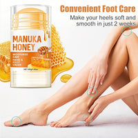SEMECOMER Honey Foot Cream, Heel Balm & Cracked Heel Repair Creams, Fast-Acting Moisturizing Hand & Foot Cream, Deep Moisture for Very Dry Hands & Cracked Heels, Intensive Repair for Soft Skin, Unisex Formula