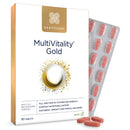 Healthspan Multivitamin Gold (90 Tablets) | A-Z Formulation | Wellbeing & Immune Support | Algal Source Vitamin D3 | Vitamins A, B, C, D, E & K | Calcium, Iron, Magnesium, Selenium & Zinc | Vegan