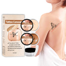 CrownLite Tattoo Cover Up, Waterproof Tattoo Cover Up Makeup with Full Coverage, Body Makeup Concealer Set for Men and Women, Spot Covering Birthmark Tattoo Concealer for Scars, Dark Spots and Vitiligo (2pcs)