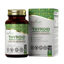 Ezyleaf Thyroid Complex | L Tyrosine Thyroid Support Supplement with Ashwagandha, Iodine, Zinc, Kelp, Sea Moss, Potassium Iodide, Guggul Extract & Selenium | 90 L-Tyrosine Capsules | UK ISO Certified