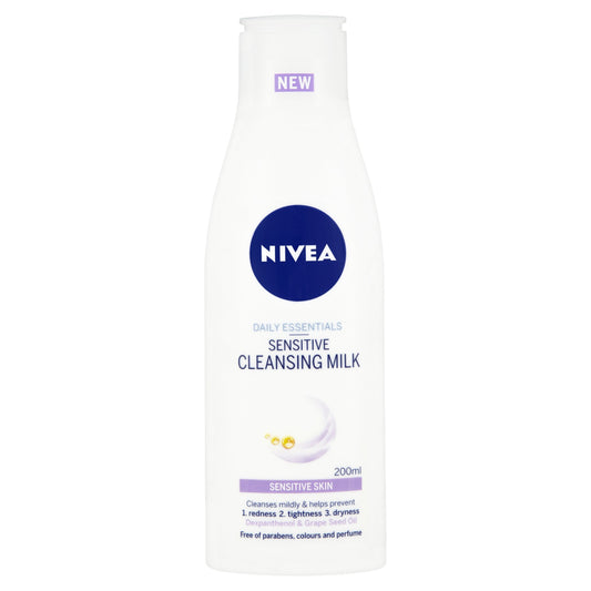 Nivea Daily Essentials Sensitive Cleansing Milk, 200 ml