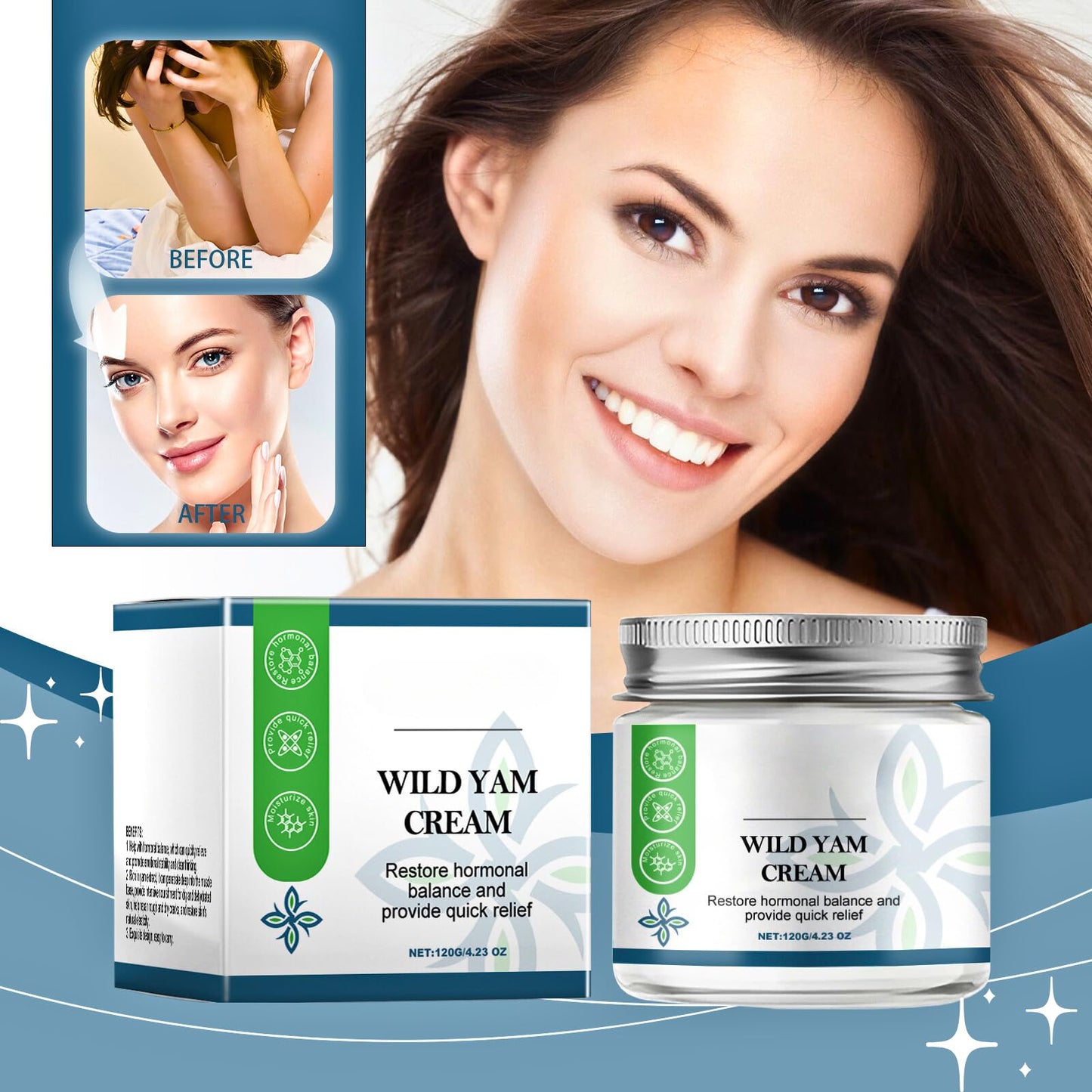 Wild Yam Cream, Wild Yam Cream Hormone Balance, Wild Yam Skin Cream, Wild Yam Body Cream, Wild Yam Body Creams For Women & Men, Wild Yam Anti Aging Face Cream, Moisturizing Cream for Face & Body