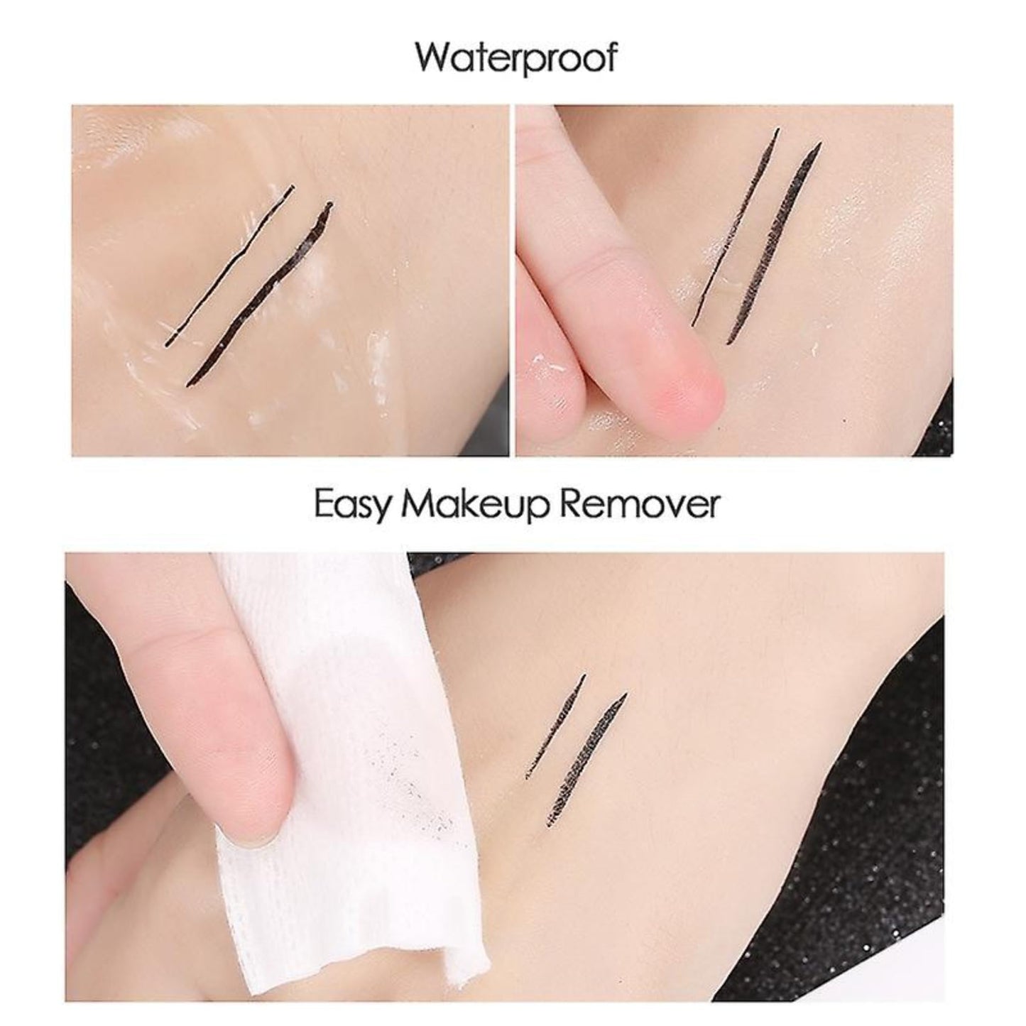 Generic Liquid Eye Liner, Easy To Use Eyeliner Pen, Waterproof and Smudge Proof, Longlasting Liner Stays On All Day & Night, Goes On Smoothl Without Smudging or Skipping (Dark Coffee)