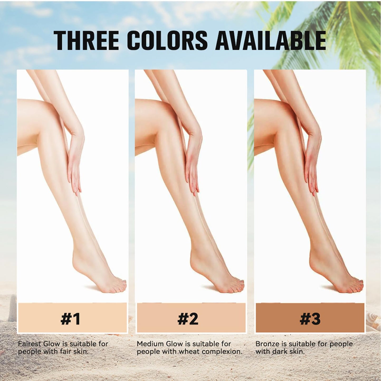 MEITREND Leg Makeup Full Coverage Concealer,Leg Vein Cover up Makeup for Varicose Scar,Flawless Looking Legs, Water Resistant Transfer Proof 118 ML Medium Shades