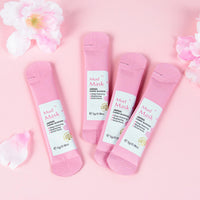 Xumann 20PCS Sakura Skincare Set, Deep Cleanse Pink Face Mask Skincare, Brightening and Moisturizing Pink Clay Mask
