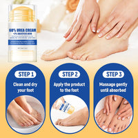 Urea Cream 60 Percent For Feet - 2PCS Urea Foot Cream For Cracked Heels And Dry Skin With 2% Salicylic Acid - Foot Cream for Cracked Heels and Dry Skin Cracked Heel Repair Cream Foot Moisturiser Balm