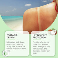 Shefave Cica Cooling Sun Stick, Centella Face Sunscreen Stick, Sun Cream SPF 50+ PA++++, Centella Sun Block Sticks for Face, SPF 50 Face Moisturiser, Non Greasy Sunscreen, Refreshing, Water Resistant