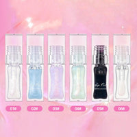 Allbestaye Color Changing Lip Oil, Warm Temperature Color Changing Moisturizing Lip Gloss Lip Oil Moisturizing Lip Oil, Rich Gloss Long Lasting Moisture, Big Brush Color Changing Lip Oil