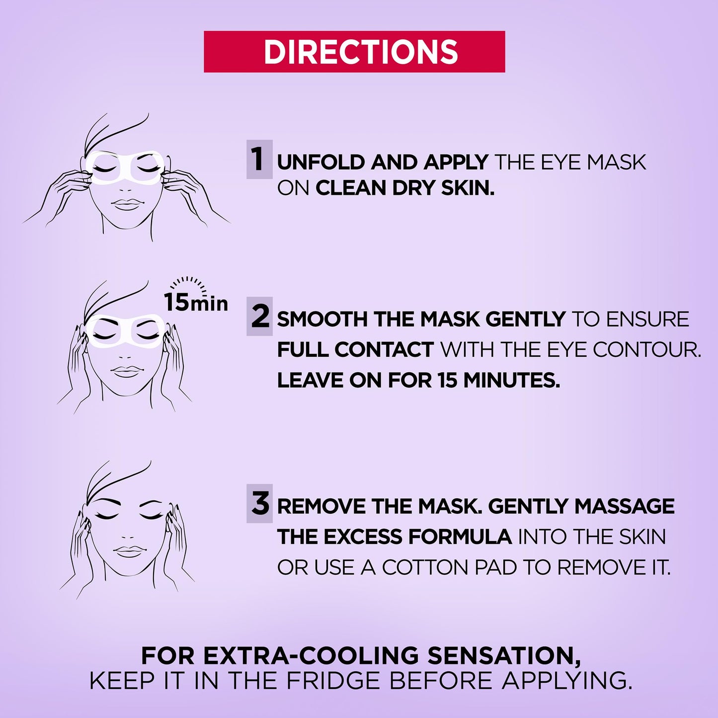 L'Oreal Paris Revitalift Filler Hyaluronic Acid and Caffeine Plumping and Brightening Eye Sheet Mask