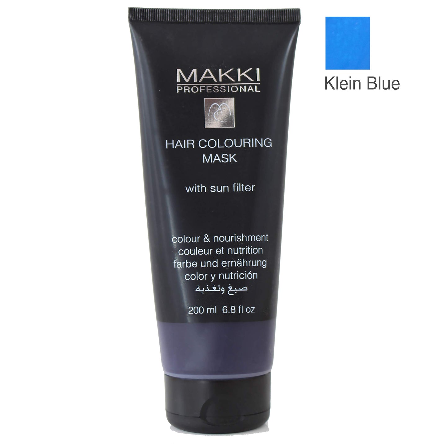 Makki MAKKI KLEIN BLUE HAIR COLOURING MASK 200ML