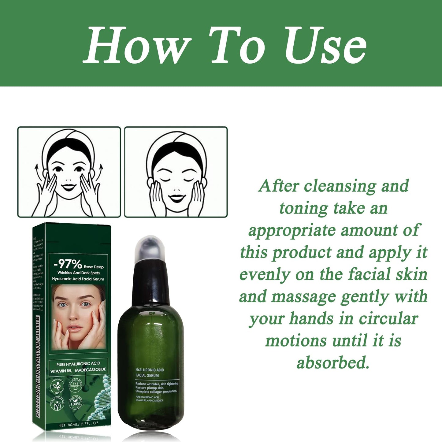 Nadiaen Fubsta Firming Serum,Skin Firming Serum,Skin Firming,Skin Serum,Skin Firming Rejuvenating Serum,Lifting and Firming,Refreshing and Non-sticky,Easy to Absorb,Suitable for All Skin Types