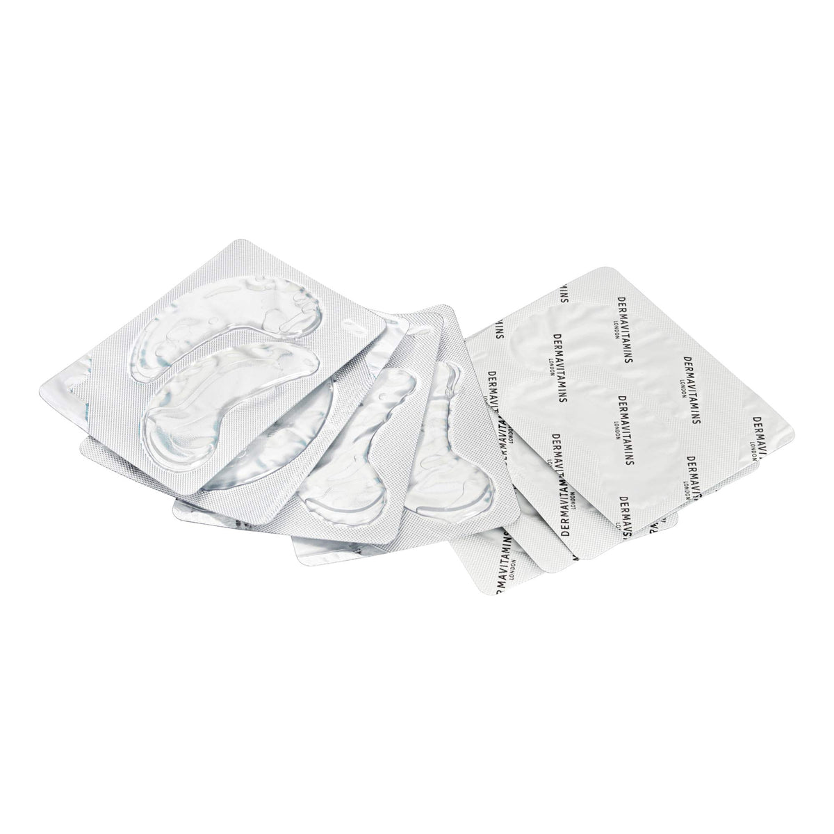 Dermavitamins Advanced Energising Hydro Under Eye Gel Patches - for Dry Tired Under Eyes (20 Pack)