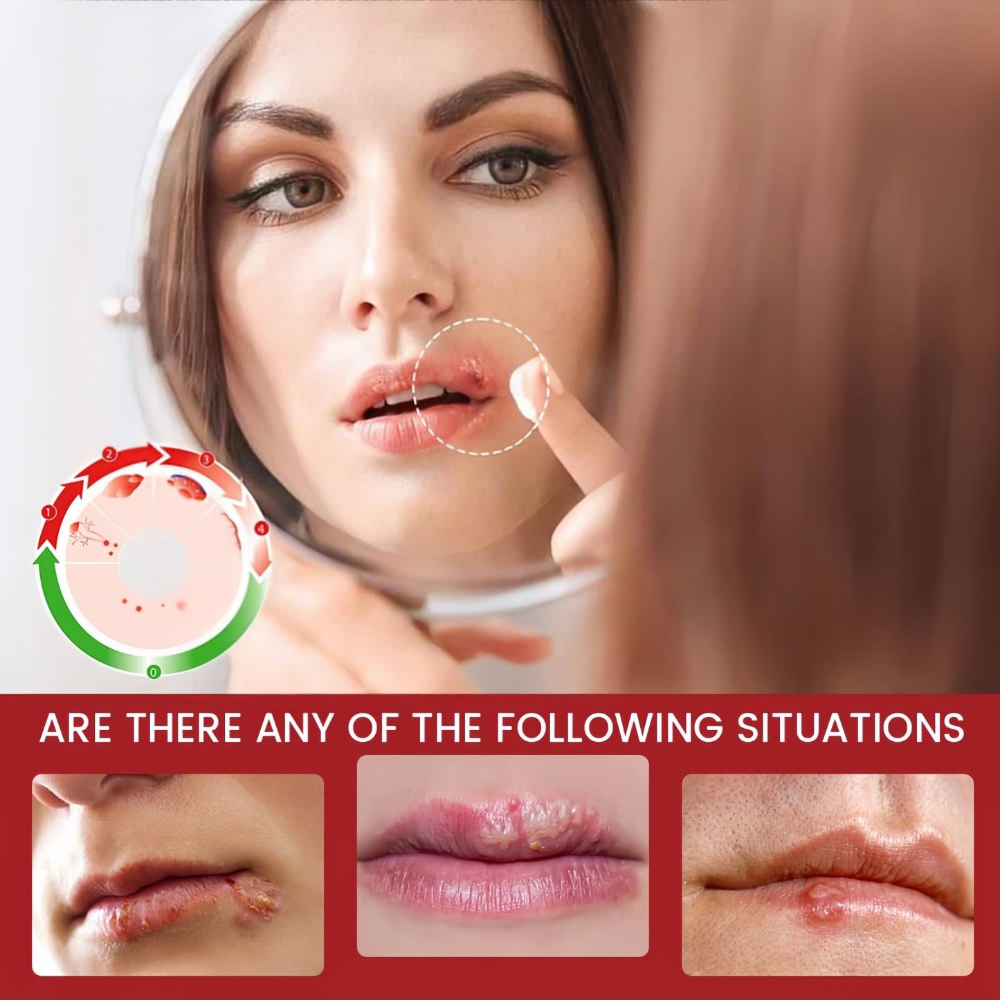 OuXing Cold Sore Treatment Cream,Cold Sore Cream,C/Old S/ore Treatment,C/Old S/ore C/Ream for Lips,Co/ld So/re Relief C/Ream,So/re Lips T/reatment,Mouth SOR/e T/reatment,Oral Gel Extra Strength,Lip Care