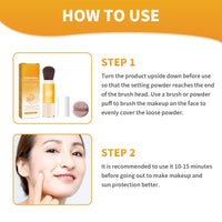 Asheyya 2 Pcs Scalp SPF Powder, SPF 50 Powder Sunscreen for Face, Natural Matte Lasting Breathable, All Skin