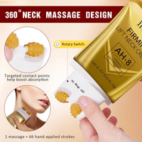 IZBEAUVO AH-8 Firming Neck Cream, Neck Firming Cream with Roller, AH8 NeckFirming Cream for Crepey Skin Body Care Comfort, Contain Hexapeptide, Moisturizing, Tightening Lotions Cosmetic Skin Care Repair