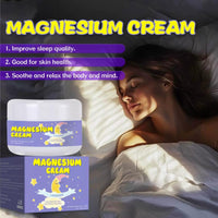 SingHao 100G Magnesium Cream,Magnesium Soothing Sleep Cream,Magnesium Cre/am for Sleep&Muscle Relief,High Strength Magne/sium Butter,Mag/nesium Skin Muscle&Body Calm Moisturing Butter,Natural Sleep Support