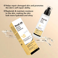 TBeautfave Snail Repair Essence, Snail Mucin Skin Care Sets & Kits, Snail Mucin Moisturiser, Korean Snail Mucin Serum & Face Moisturiser for Deep Hydration, for Dull & Damaged Skin, Korean Skincare (Cream+Serum)