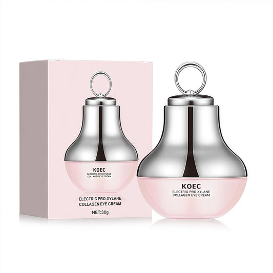 ANGEL SILK KOEC Electric Massage Eye Cream for Dark Circle, Firm and Smooth of Fine Lines, Tired Eye Refreshment with Gentle Vibration, for Anti-Wrinkle, Firming, Moisturizing