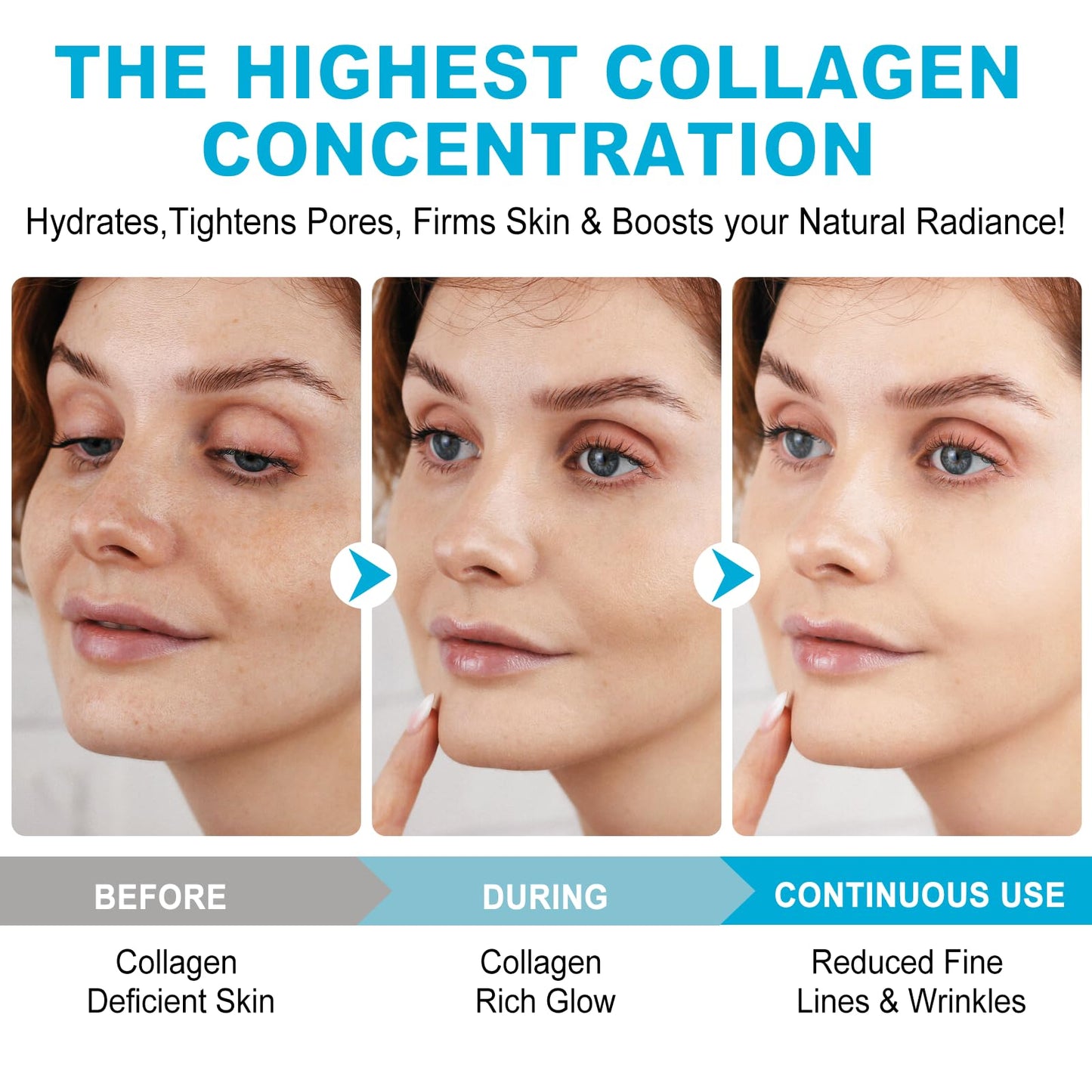 Lxitian Collagen Face Masks Skincare, Collagen Mask with Hyaluronic Acid,Hydrogel Collagen Mask Overnight Face Mask,Real Deep Hydrating Face Mask,Pore Minimizing,Firming Anti Wrinkle Aging Lifting,Deep Repair