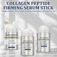 ExcellaElite 2Pcs Collagen Peptides Firming Serum Stick, Anti Aging Peptides Serum Stick, Face and Neck Firming Stick for Tightening Sagging Skin Improves Skin Elasticity