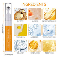 COWANIEE Caffeine Eye Cream, Eye Cream for Dark Circles and Puffy Eyes, Eye Bags Remover for Men Women