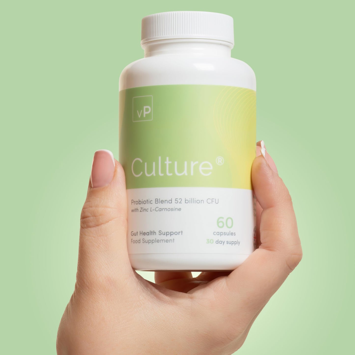 vP Vitality Pro Probiotic Culture® 58 Billion CFU - UK’s First Genuine Third-Party Tested, 14 Strains, 60 Capsules, 30 Day Supply – GMP Manufacturing, Digestive & Gut Health