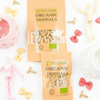 vegishake Organic Triphala HPMC Capsule 800mg Detoxify Body Bowel Health Aid Digestion Antioxidants Vegan Halal Kosher (60 Capsules)