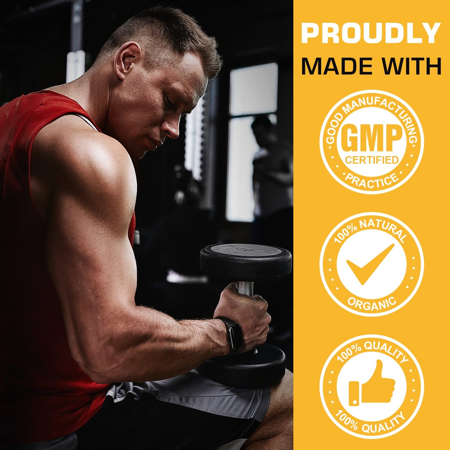 Beta Ecdysterone Supplement 1200mg | Increases Lean Muscle Mass, Exercise Performance, Strength and Protein Synthesis, 98% Maximum Purity Formulated for Enhanced Absorption 60 Capsules|1 Month Supply
