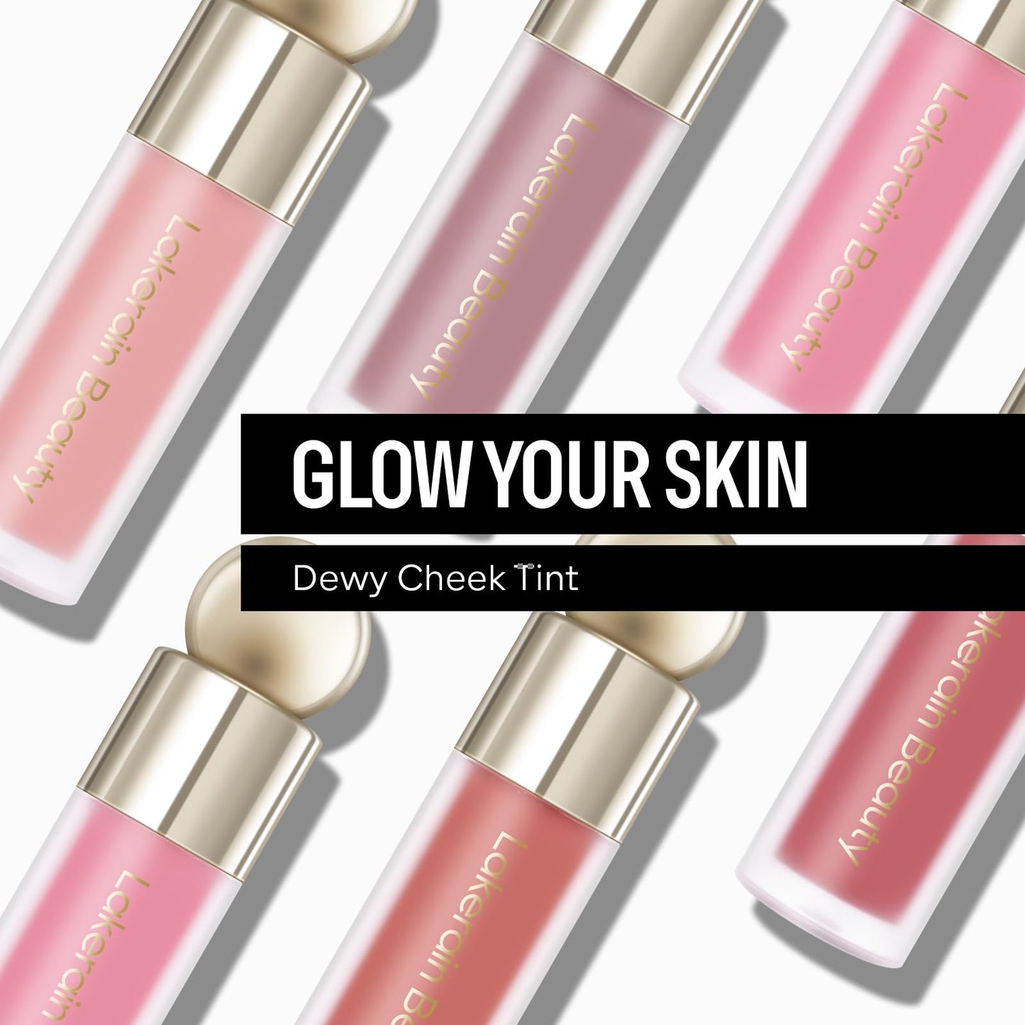 KYDA Liquid Blush, Color Change Blush Oil Tint, Moisturizing Lightweight Blendable Feel, Soft Cream Face Blush-Color Changing Pink