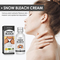 2PCS Skin Bleaching Cream,Skin Lightening Cream,Snow Bleach Cream,Underarm Whitening Cream for Private Part,Whitening Cream for Body,Inner Thigh Lightening Cream,Under Arm Whitener Even Skin Tone