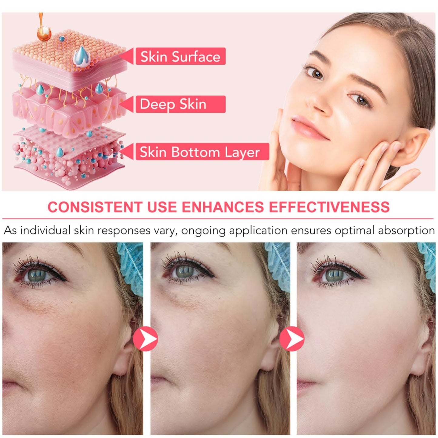 Ruojiar Collagen Face Mask,Hydrating Face Mask,Deep Hydrating Firming Overnight Mask,Deep Collagen Mask,Anti Wrinkle Face Masks Skincare,Hydrating Face Beauty Care Masks,Sheet Face Mask,Hydrating Face Mask