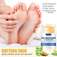 KoolShiro Urea Cream 60% for Feet, 2025 New Maximum Strength Foot Cream for Dry Cracked Skin and Feet, Urea Foot Cream, Foot Moisturiser, Repairing Creams for Heels, Knees, Elbows & Hands