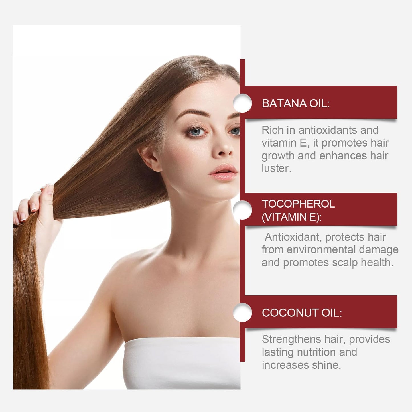 Generic Batana Oil For Hair 2025, Raw Batana Oil Hair Mask Nourishes Hair, Moisturizes, Smooths And Shines, Improves Dryness And Frizziness, And Treats Hair Men & Women