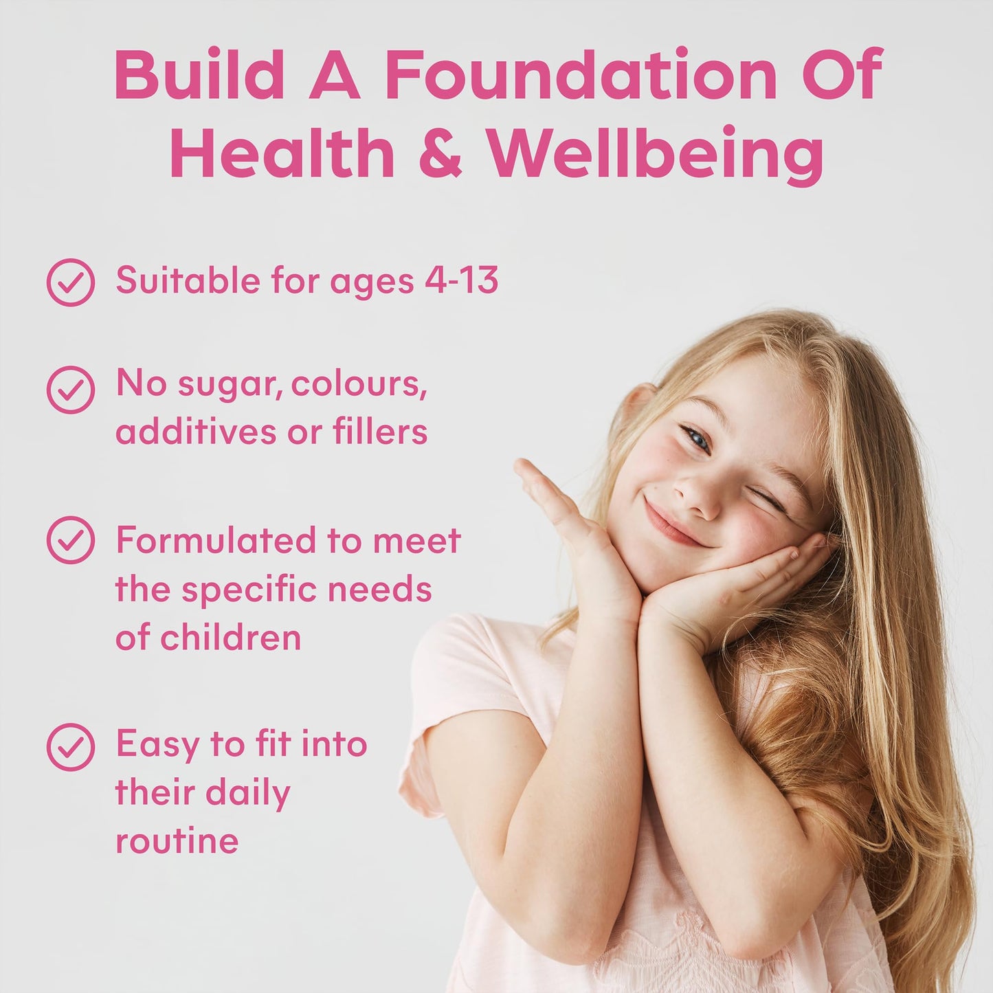 Kids Vitamins - Multivitamin for Kids with Calcium, Zinc, Iron, Vitamin C, B12, D3 and More - Packed with 14 Essential Nutrients Your Child Needs to Thrive - 60 Capsules - by Purolabs