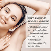 Snow Ble-ach Cream for Pri-vate Part,White-ning Body Lotion for Inti-mate Area,Inner Thigh Lightening Cream,Reduces Skin Dullness,Skin Whi-tening Body Lotion,Whi-tening Lotion,Body Cr-eam for Women