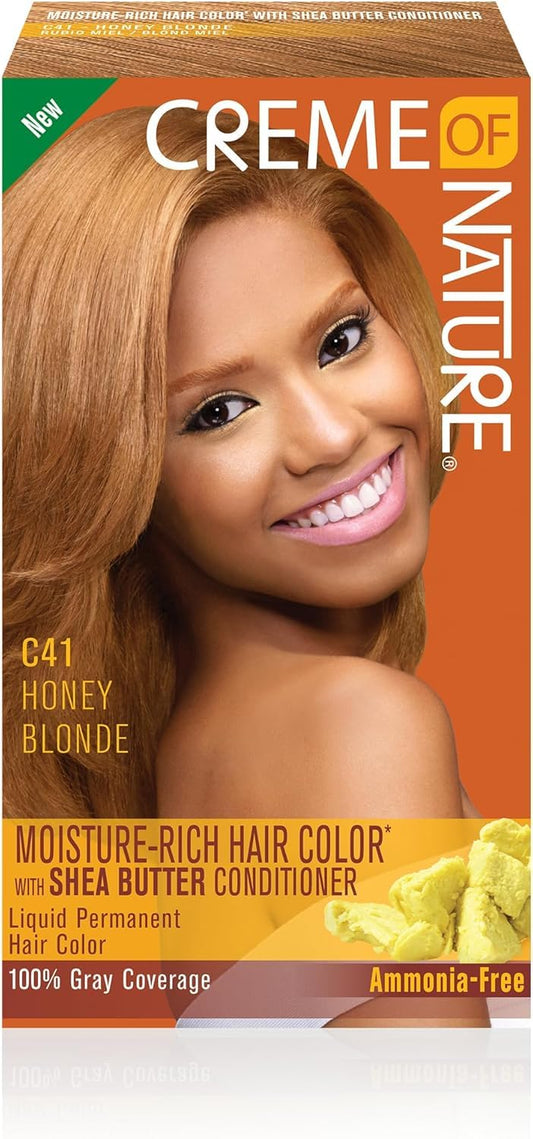 Generic MCreme of Nature | Moisture-Rich Hair Colour COLOUR: Honey Blonde C41